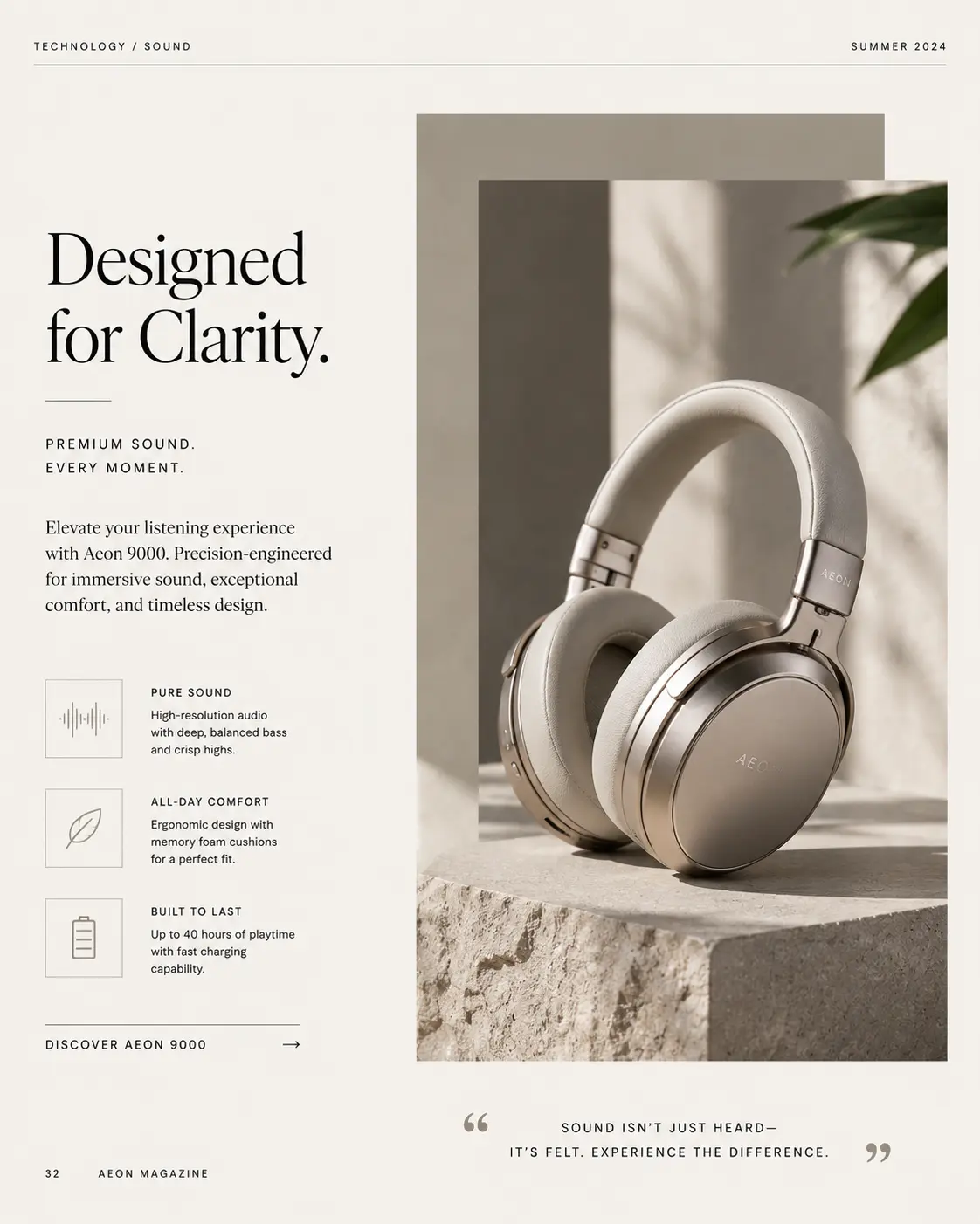 Editorial design directions