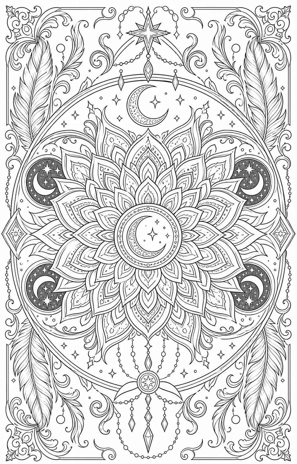 AI Coloring Page Generator — Printable Line Art