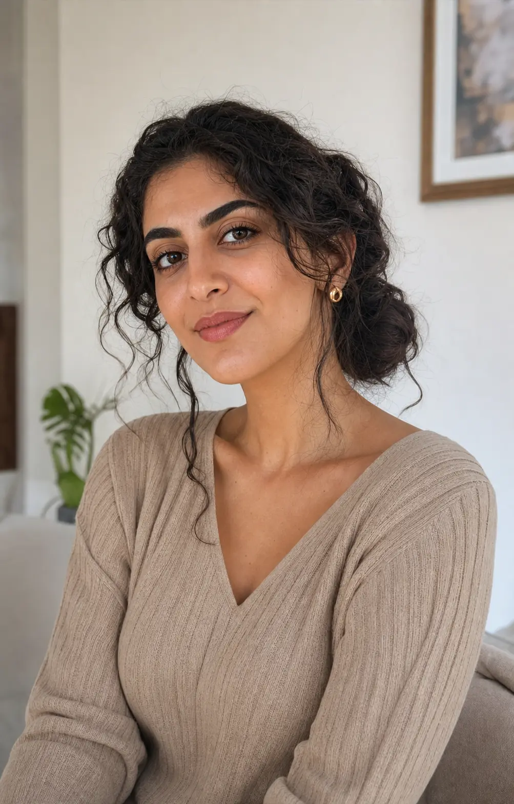 AI Glow Up Filter — Natural Beauty Portrait