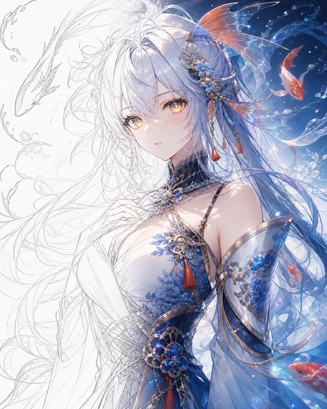 AI Line Art to Image Generator