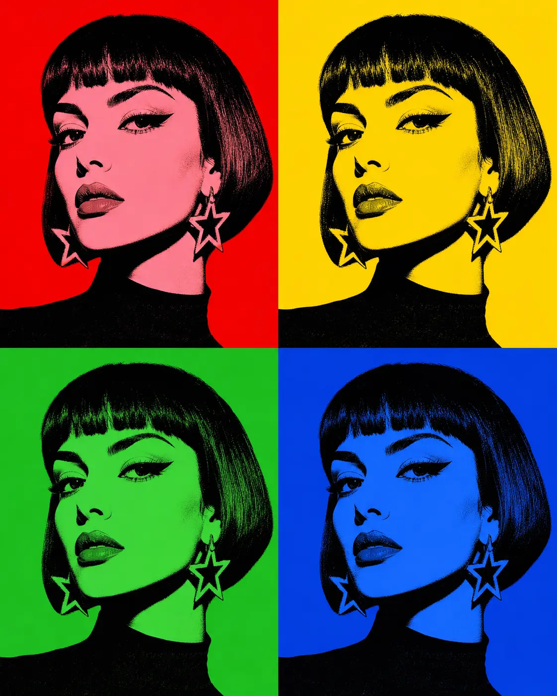 AI Pop Art Portrait Generator